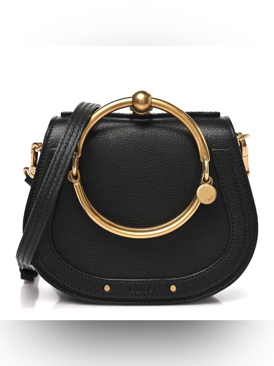 Chloe Handbags - Chloe black Nile Bracelet bag